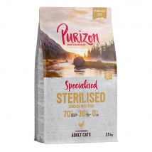 Purizon Adult Sterilised, poulet & poisson - sans céréales - 2,5 kg