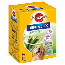 28 stuks Multipack grote honden Dentastix Fresh Pedigree hondensnacks