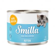 Smilla Kitten 24 x 200 g - Pack Ahorro - Pollo