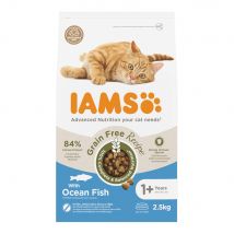 IAMS Advanced Nutrition Grain Free poisson de l'océan pour chat - 2 x 2,5 kg