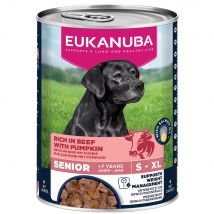 Eukanuba Senior Rijk aan rundvlees met pompoen - 400 g