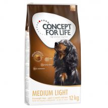 2x12kg Medium Light Concept for Life Hondenvoer