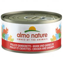 12x70g poulet / crevettes Almo Nature Legend - Nourriture pour Chat