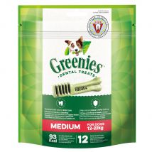 Greenies snacks dentales para perros 170 g / 340 g - Medium: Pack % - 3 x 12 uds. (1020 g)