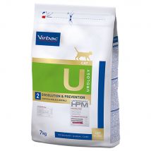 7kg HPM U2 Cat Urology Dissolution & Prevention Virbac Veterinary pour Chat