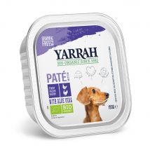 Yarrah Paté comida ecológica para perros 12 x 150 g - Pavo con aloe vera