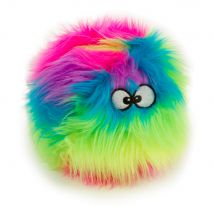 Jouet goDog® Furballz Arc en ciel taille S environ 12 cm de diamètre - Jouet pour chien