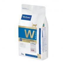 3kg Virbac Veterinary HPM W2 Weight Loss and Control - Croquettes pour chat