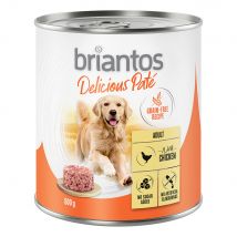 Briantos Delicious Paté 24 x 800 g Hondenvoer Kip