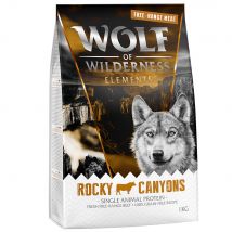 Wolf of Wilderness "Rocky Canyons" - Manzo allevato all'aperto - 1 kg