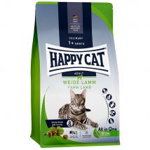 2x10kg Happy Cat Culinary Adult agneau des pâturages - Croquettes pour chat