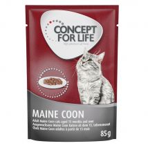 Concept for Life Maine Coon Adult - As an Add-on: 12 x 85g Ragout Maine Coon Adult Wet Food