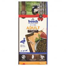 2x15kg Bosch Adult canard, riz - Croquettes pour chien