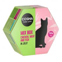 28x85g Mix Box Cosma Kattenvoer