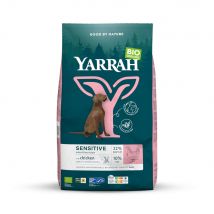 2x10kg Yarrah Bio Sensitive, poulet bio & riz bio - Croquettes pour chien