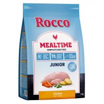 1kg Rocco Mealtime Junior poulet - Croquettes pour chien