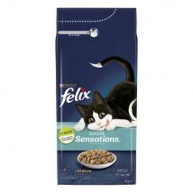 Felix Seaside Sensations con Salmone Crocchette per gatto - Set %: 3 x 2 kg