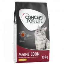 10kg Maine Coon Adult Concept for Life Croquettes pour chat
