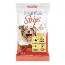 Briantos Strips poulet sans céréales pour chien - 2 x 140 g