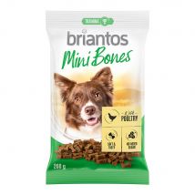 Briantos Mini Bones 200 g pour chien  - 2 x 200 g volaille