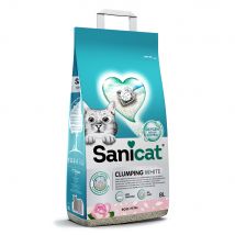 2x8L Litière Sanicat Rose D'oriente - pour chat