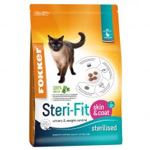 2x10kg Steri-Fit Skin & Coat Fokker Kattenvoer