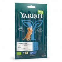 9 x 3 bâtonnets Yarrah Bio Natures Finest  - Friandises pour chat