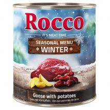 Rocco Menú de invierno: ganso con patatas gajo - 24 x 800 g - Pack Ahorro