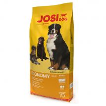 2x 15kg JosiDog Economy croquettes croustillantes pour chien