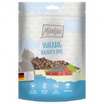 4x 125g MjAMjAM Snackbag canard savoureux Friandises pour chats