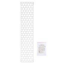 TIAKI Grille de protection pour fenêtre  - fixation sur le dessus ou le dessous de la fenêtre