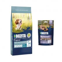 12kg Sensitive Digestion agneau Bozita Original croquettes pour chien + 2x70g friandises offertes !