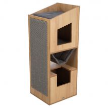 Tiragraffi a torre Trixie Tower CityStyle - marrone