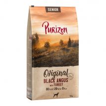 Purizon Senior, Black Angus & dinde - sans céréales pour chien - 2 x 12 kg