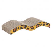 Tavoletta tiragraffi Karlie Leopard - ca. L 40 x P 19 x H 4 cm