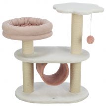 Trixie rascador Isabella para gatos - blanco / rosa antiguo