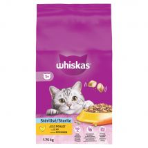 Whiskas 1+ Stérilisé poulet pour chat - 1,75 kg