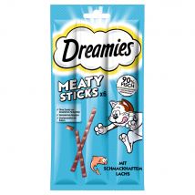 6x5g Dreamies Meaty Sticks Zalm Kattensnacks