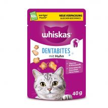 6 x40 g  poulet Whiskas friandises pour chat