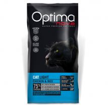 8kg Light Optimanova Croquettes pour chat