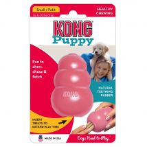 KONG Puppy juguete rellenable para cachorros - S, rosa