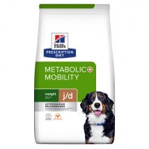 Pack ahorro Hill's Prescription Diet pienso para perros - Metabolic & Mobility (2 x 12 kg)