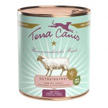 Terra Canis sin cereales 6 x 800 g - Cordero con calabaza, chirivía y pasiflora