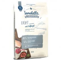 Sanabelle Light con ave - 2 x 10 kg - Pack Ahorro