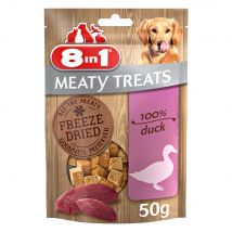 2x50g 8in1 Meaty Treats 2 x magret de canard - Friandises pour chien