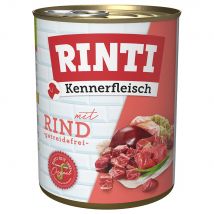 24x800g RINTI bœuf - Pâtée pour chien