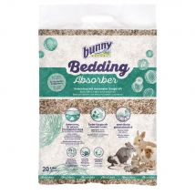 Bunny Bedding Absorber lecho de paja - 2 x 20 l - Pack Ahorro