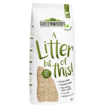 Lettiera vegetale Greenwoods Plant Fibre - Set %: 2 x 30 l (ca. 25,8 kg)