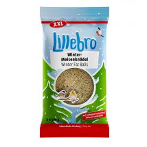 2x500g Boules de graisse XXL Lillebro - Boule de graisse pour oiseau sauvage