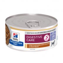 24x156g i/d Digestive Care Low Fat Stoofpotje Kip Hill's Prescription Diet Hondenvoer